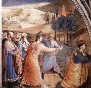 ANGELICO  Fra The Stoning of St Stephen oil painting